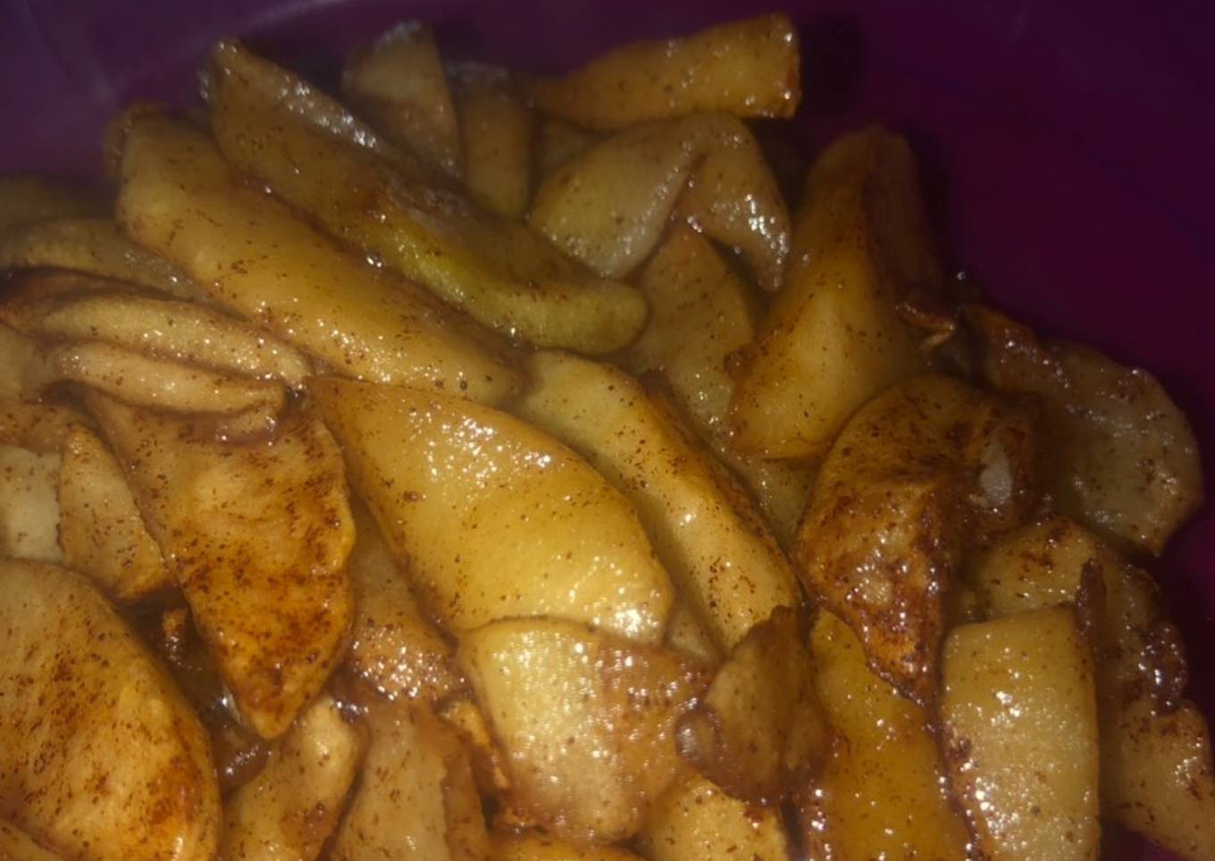 Baked apples