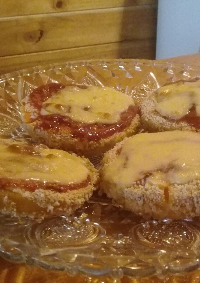 Una foto de Milanesas de calabaza sin tacc