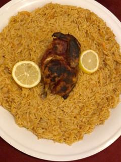 صورة لوصفة رز بخاري بدجاج