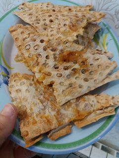 عکسی از دستور اسنک با نان لواش