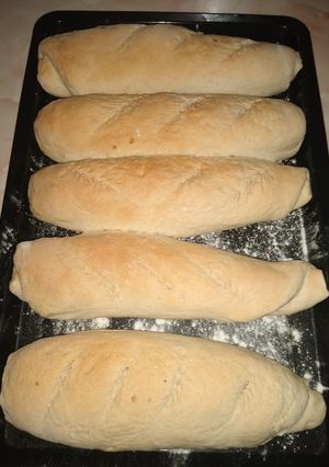 Una foto de Pan francés