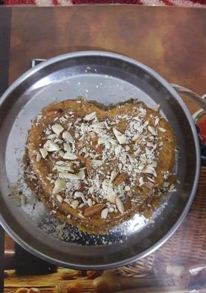 A picture of Milk Cake.