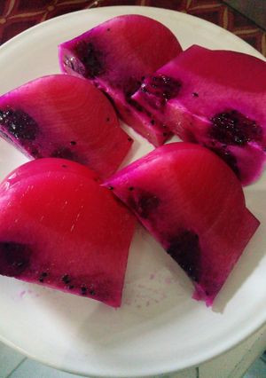 Foto resep Agar buah naga