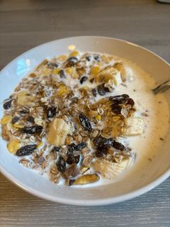 Una foto de Cereales con miel