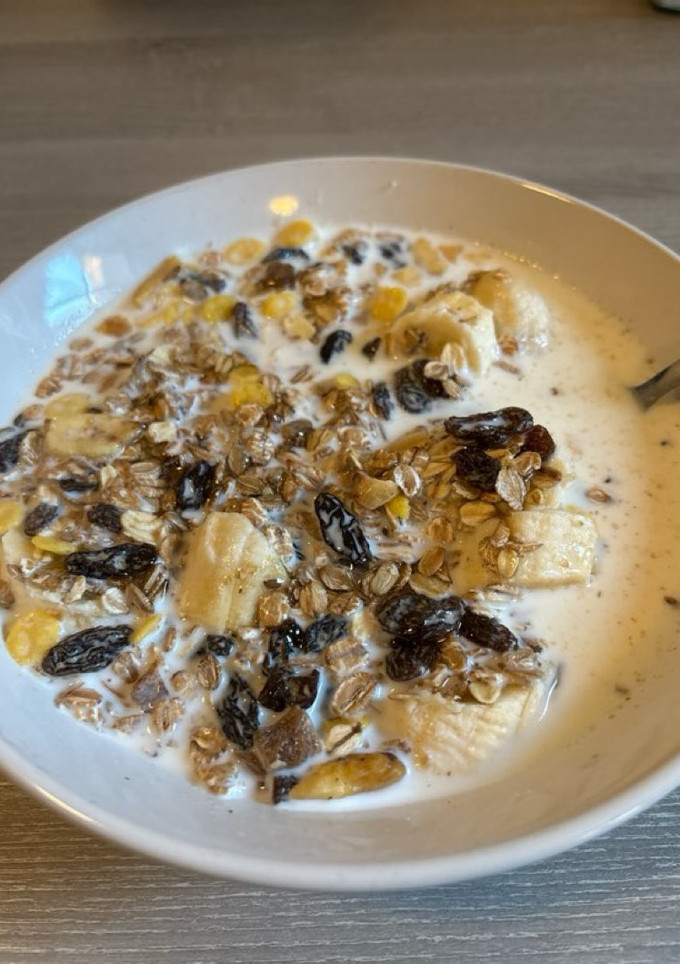 Una foto de Cereales con miel
