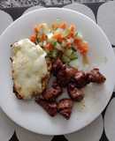 Coliflor con salsa bechamel