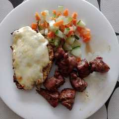 Una foto de Coliflor con salsa bechamel