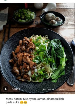 Foto resep Mie ayam Jamur spesial