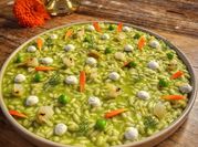 Una foto di risotto robiola