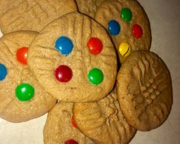 Unique Cuisine 3 ingredient peanut butter cookies EASY Delicious Perfect