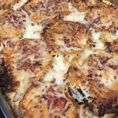 A picture of Eggplant lasagna.