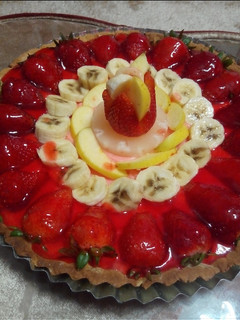 صورة لوصفة تارت الفواكه