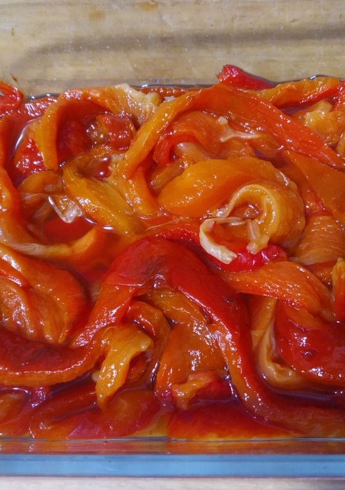 Una foto de Pimientos asados en AirFryer
