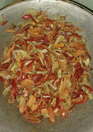 Foto resep Tumis kulit melinjo teri jengki💜
