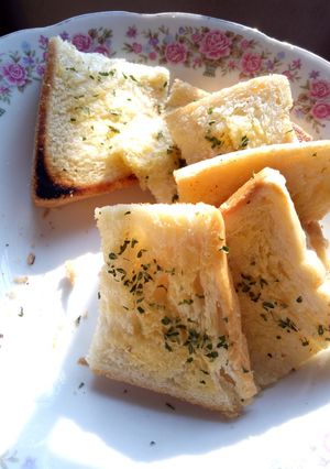 Foto resep Roti panggang mentega