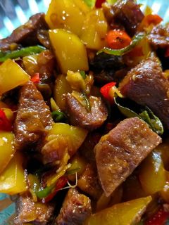 Foto resep Oseng Lidah Sapi : Gurihnya menggoyang lidah penikmatnya