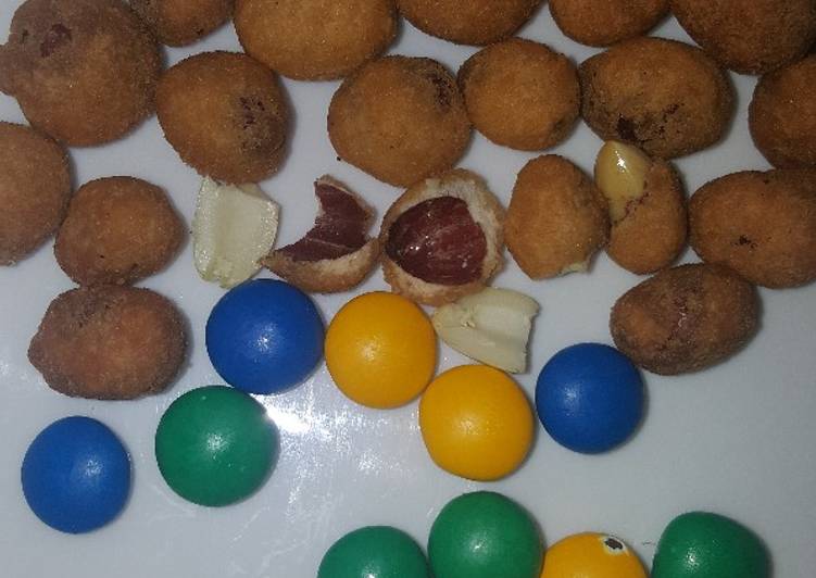 Crispy vanilla peanut