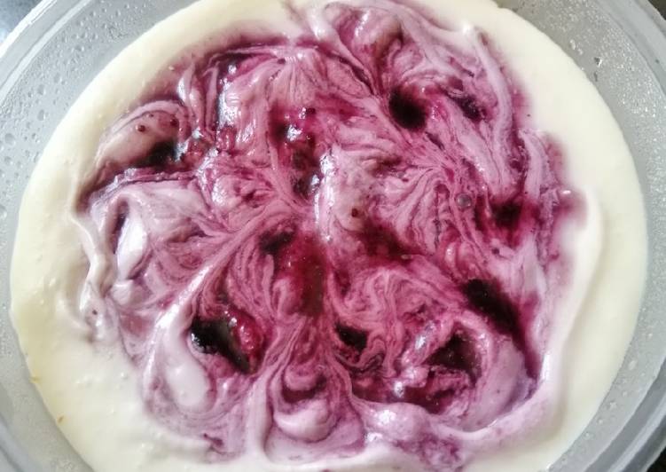 Steps to Make Ultimate Blueberry Cheese Cream