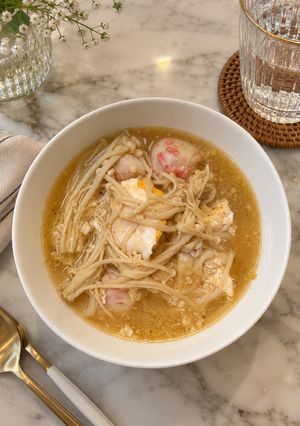 Foto resep Sup Telur
