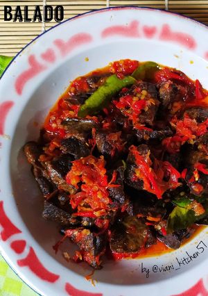 Foto resep Paru balado