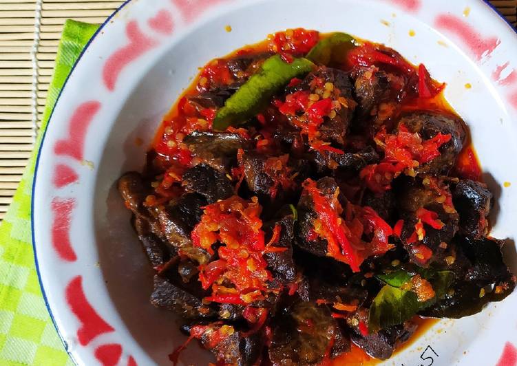 Resep Paru balado, Enak