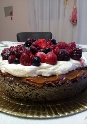 Una foto de Brownie patagonico