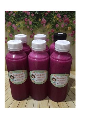 Foto resep Diet Juice Dragon Fruit Chicory (Sawi Putih) Lime