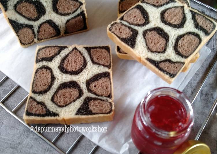 Resep Roti tawar leopard yang Bikin Ngiler