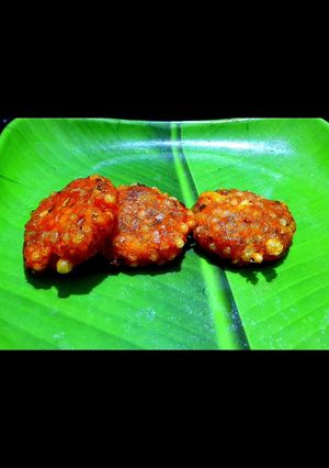 A picture of Sabudana tikki | Sabudana vada.