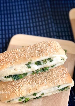 A picture of Scallion Flatbread (Cong You Bing).
