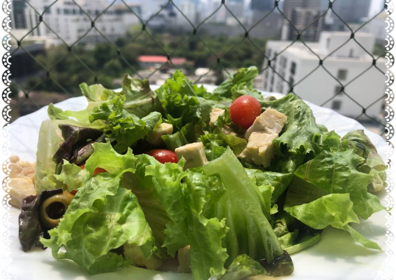 Salad tempe
