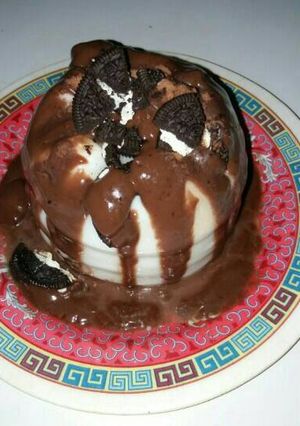 Foto resep Puding vanila vla coklat