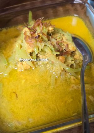 Foto resep Sayur Jawa Labu Siam Kuah Gurih ala @pawon.si.mbok