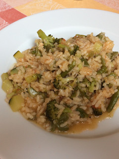 Una foto de Arroz con verduras