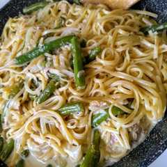 Foto principal de Pasta con atún, chauchas y algo más