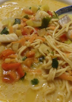 Une photo de Soupe asiatique express