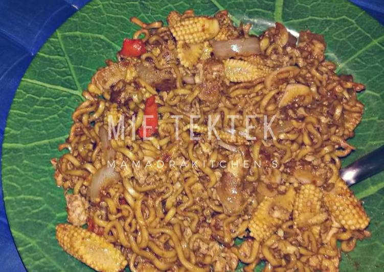 Resep Mie tektek Anti Gagal