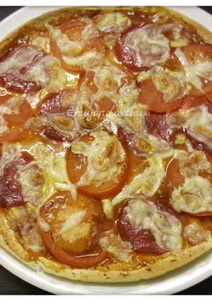 Hình của món Tortilla Pizza.