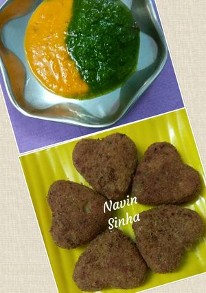 A picture of Veg Cutlets.