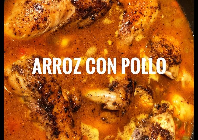 Recipe of Super Quick Homemade Arroz con pollo (Rice with Chicken)