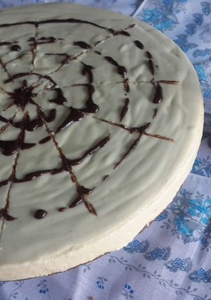 Una foto de Cheesecake de maracuyá