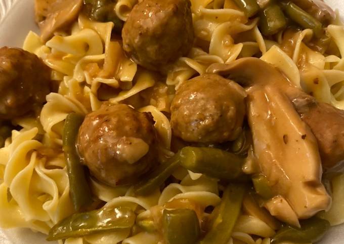Recipe of Popular Slow Cooker Salisbury Steak Meatballs for Diet Food