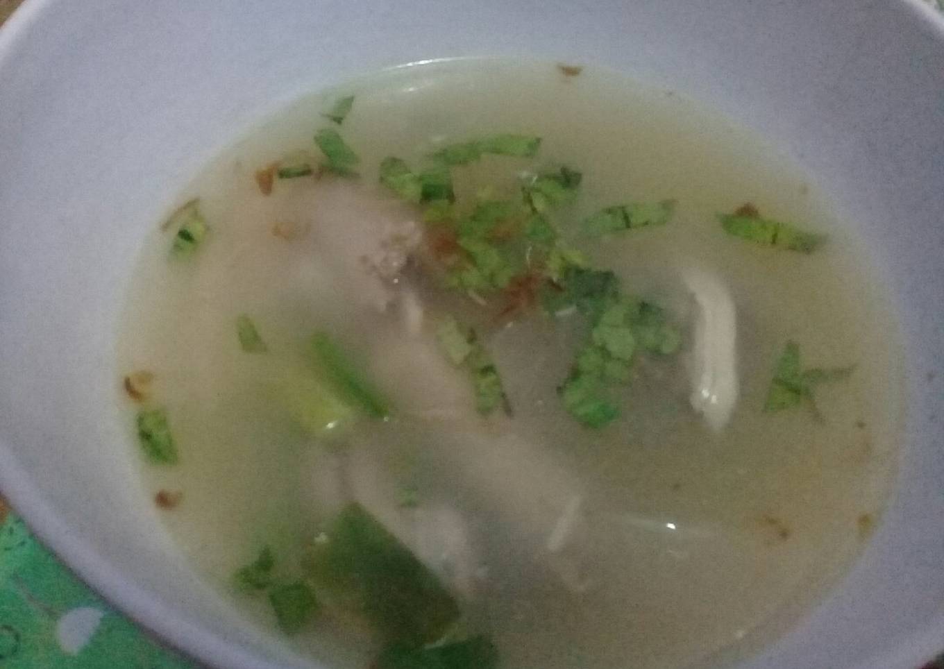 15. Sop ayam kampung