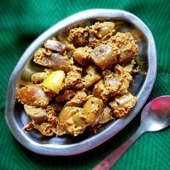 Spicy Brinjal Masala A picture of Spicy Brinjal Masala.