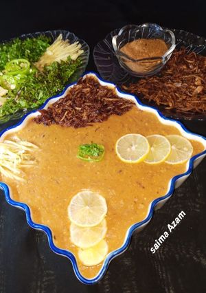 A picture of Beef resha haleem 💕بیف ریشہ حلیم 💕.