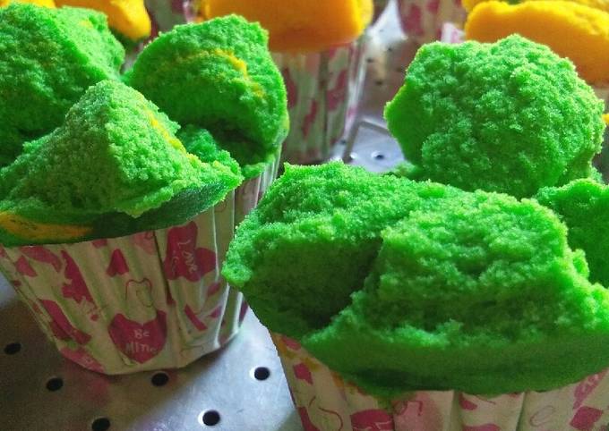 Cara Gampang Menyiapkan Bolu kukus no air soda yang Lezat