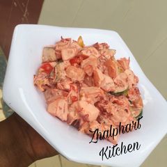 Potato and beetroot salad 🥗 A picture of Potato and beetroot salad 🥗.