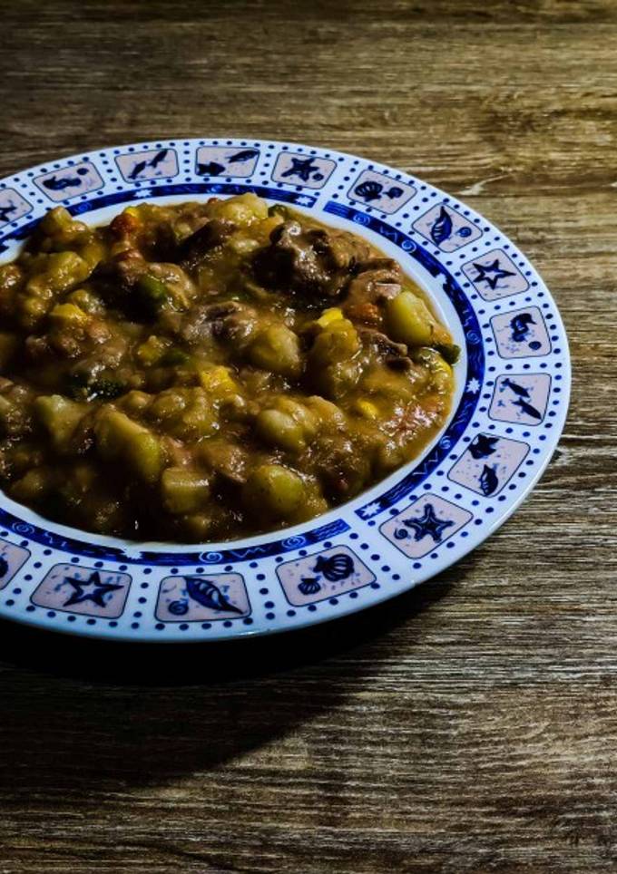 Рагу з телятиною і овочами 🥘