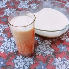 A picture of Kesar pista falooda.