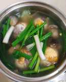 Lẩu trứng lộn